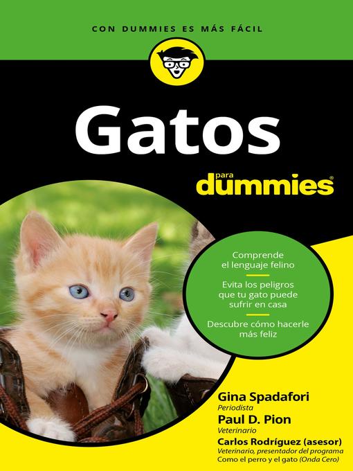 Title details for Gatos para Dummies by Gina Spadafori - Available